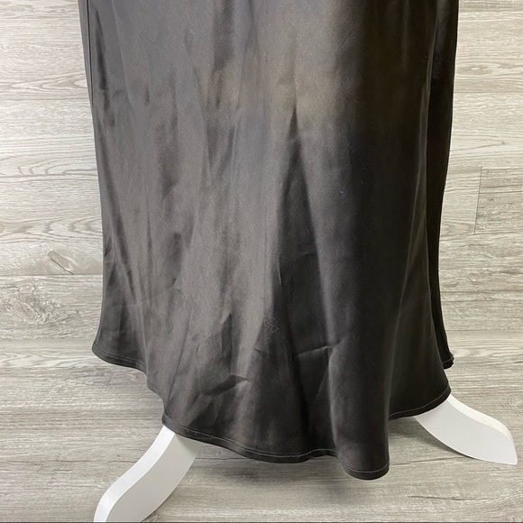 All That Jazz VTG Black Silver long Gown Dress - Picture 2 of 9